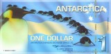 ANTARCTICA █ bancnota █ 1 Dollar █ 01.03.2007 █ UNC █ necirculata