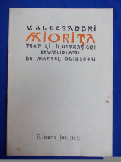 V.ALECSANDRI - MIORITA * TEXT SI ILUSTRATIUNI DE MARCEL OLINESCU - IASI - 1984 foto