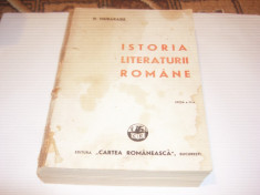 D. MURARASU - ISTORIA LITERATURII ROMANE ~ Ed. veche foto