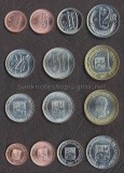 VENEZUELA SET COMPLET MONEDE 1, 5, 10, 12 1/2, 25, 50 Cent., 1 Bolivar 2007 UNC, America Centrala si de Sud