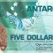 ANTARCTICA ? bancnota ? 5 Dollars ? 2008 ? UNC ? necirculata ? polymer