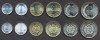 Set Monede Peru: 1,5,10,20,50 Centimos + 1 Nuevo Sol 2007-2008 UNC