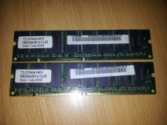 KIT memorie ram 2 x 256mb SDRAM foto