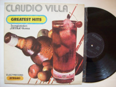 Disc vinil ( vinyl , pick-up ) CLAUDIO VILLA - Greatest hits (ST - EDE 02693 - Inregistrare &amp;quot;Cetra&amp;quot; - Roma, Italia - Orchestra &amp;quot;SAN REMO&amp;quot;) foto