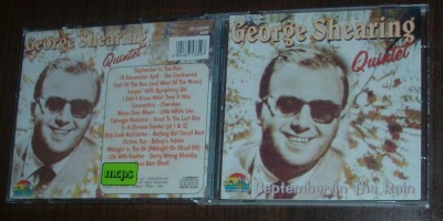 CD GIANTS OF JAZZ: GEORGE SHEARING QUINTET - SEPTEMBER IN THE RAIN foto