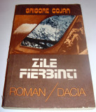 ZILE FIERBINTI - Grigore Cojan, 1986, Alta editura