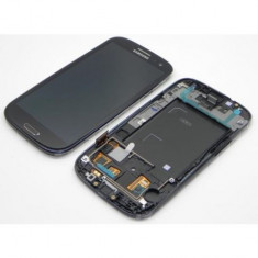 Ansamblu din LCD ecran display afisaj cu geam sticla si touchscreen digitizer touch screen Samsung i9305 Galaxy S3 SIII S 3 S III Originala NOUA NOU foto