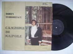 Disc vinil ( vinyl , pick-up ) DORIN TEODORESCU - Canzone di Napoli (ST - ECE 03599 - Orchestra si aranjamente muzicale: Cornel Popescu) foto