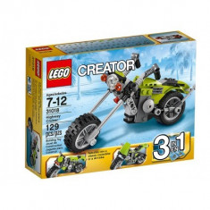 Lego Creator 3 in 1, 31018 - Motocicleta de sosea, clasica sau de motocros, 129 piese, transport gratuit foto