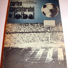 Cartea spectatorului de fotbal - Chiriac Manusaride