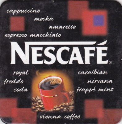 Suport de pahar / Biscuite NESCAFE foto