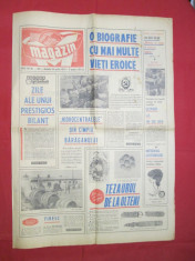 Ziarul Magazin 1971, 24 ap r, nr. 707, ziar vechi perioada comunista foto