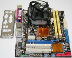 Kit - ASUS P5KPL-AM EPU, DDR2, video 256Mb, slot PCI-Ex, audio 6CH, 1Gbit retea + PROC. INTEL E5200, 2.50Ghz + cooler ARCTIC ALPINE GT7, GARANTIE !! foto