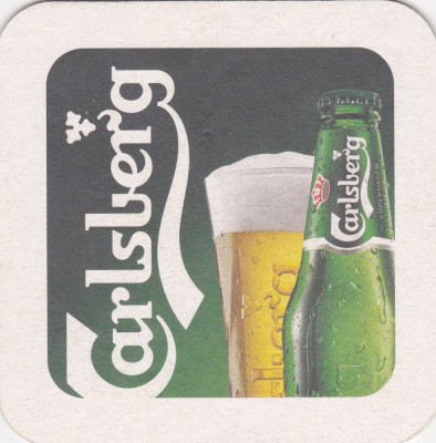 Suport de pahar / Biscuite CARLSBERG foto