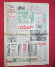 Ziarul Magazin 1972, 9 dec nr. 792, ziar vechi perioada comunista foto