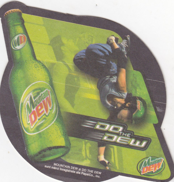 Suport de pahar / Biscuite MOUNTAIN DEW