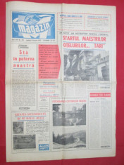 Ziarul Magazin 1973, 6 ian , nr. 796, ziar vechi perioada comunista foto