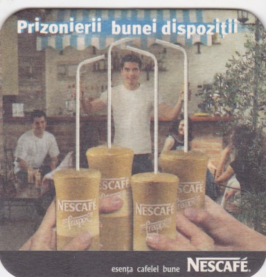 Suport de pahar / Biscuite NESCAFE foto