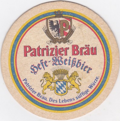 Suport de pahar / Biscuite PATRIZIER BRAU foto