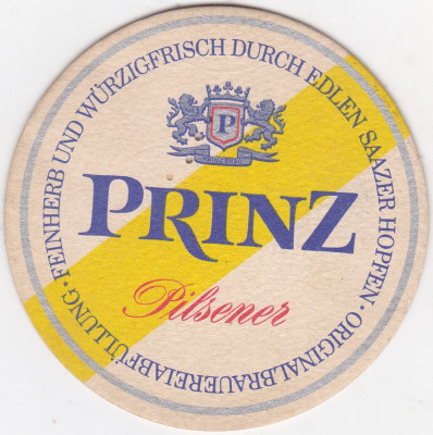 Suport de pahar / Biscuite PRINZ PILSNER foto