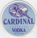 Suport de pahar / Biscuite CARDINAL VODKA