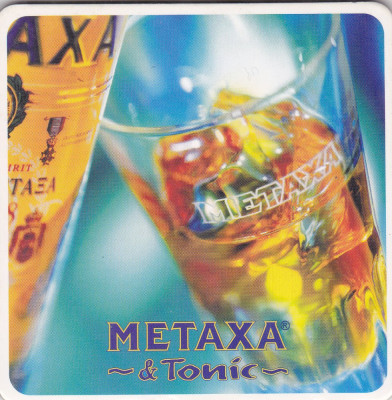 Suport de pahar / Biscuite METAXA foto