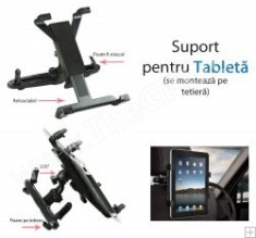 Suport auto Tableta pentru tetiera-suport universal auto tetiera tableta Ipad , samsung ,eboda ,etc. foto