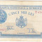 Bancnota 5000 lei - 28 septembrie 1943