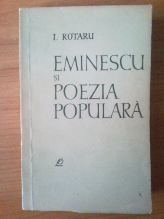 h6 Eminescu si poezia populaa - I. Rotaru