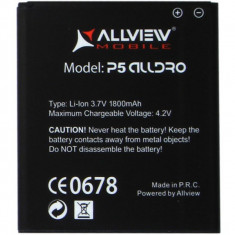 ACUMULATOR ALLVIEW P5 ALLDRO ORIGINAL NOU MODEL LI-ION 3.7V 1800mAh BATERIE TELEFON MOBIL ORIGINAL foto