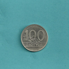 POLONIA 100 ZLOTI ZLOTYCH 1990 [1] foto