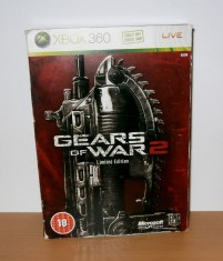 Console Xbox 360 Collector's Edition Gears Of War - Rare, Avec 2 Manettes, Occasion