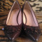 Pantofi damă, marca Guess by Marciano originale, culoare maro, piele naturală, mărimea 37, preț 150 RON