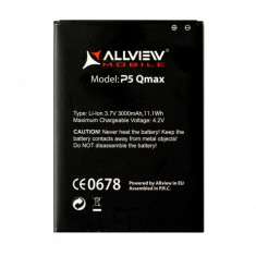 ACUMULATOR ALLVIEW P5 QMAX ORIGINAL NOU MODEL LI-ION 3.7V 3000mAh BATERIE TELEFON MOBIL ORIGINAL foto