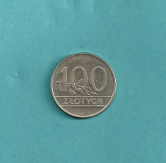 POLONIA 100 ZLOTI ZLOTYCH 1990 [4] foto