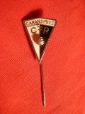 Insigna veche Fotbal CFR Caransebes , h= 2 cm