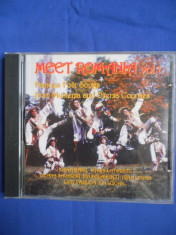 MEET ROMANIA - FAMOUS FOLK SONGS FROM MUNTENIA AND OLTENIA COUNTIES (1 CD) foto