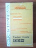 P Vladimir Streinu - Eminescu, 1989, Alta editura