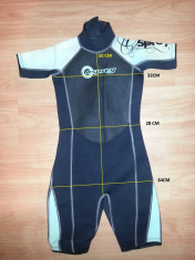 COSTUM NEOPREN PT. COPII PT INALTIME 110-120 CM, VARSTA 7-9 ANI SURF SURFING SCUBA DIVING SCUFUNDARI KITE KITEBOARDING SKI JET CAIAC 07 foto