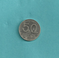 POLONIA 50 ZLOTI ZLOTYCH 1990 [1] foto