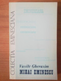 P MIHAI EMINESCU - Vasile Gherasim, 1977, Alta editura