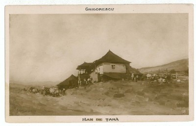 81 - Country life, Nicolae Grigorescu, Picture - old postcard - unused foto