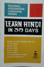 CURS HINDI ( lb engleza) LEARN HINDI IN 30 DAYS foto