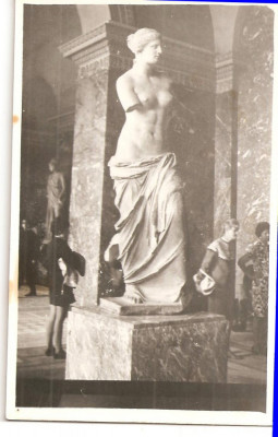 CPI (B4289) VENUS DIN MILO, FOTOGRAFIE, SCRISA PE SPATE , DATATA 1970 foto