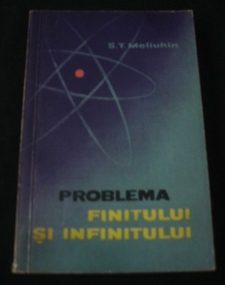 S. T. Meliuhin PROBLEMA FINITULUI SI INFINITULUI Ed. Politica 1961 foto