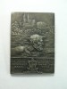 VECHE INSIGNA - NAVIGATIE - ELVETIA - BASEL 1926 - DIM 4,5 X 3,3 CM