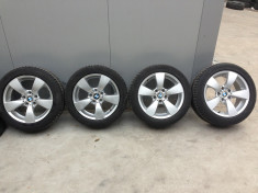 Jante 17&amp;quot; originale BMW E60 anvelope iarna Bridgestone 225/50/R17 foto