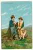 2039 - SHEPHERDS, CIOBANI, Romania - old postcard - unused, Necirculata, Printata