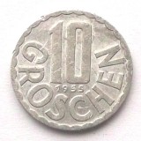 G3. AUSTRIA 10 GROSCHEN 1955 **