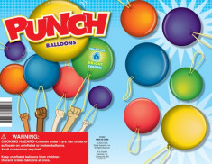 Set 100 Baloane Original Punch Ball Ballons Party Adulti , Copii , Evenimente Rezistente ( Calitate ) Diverse Culori foto